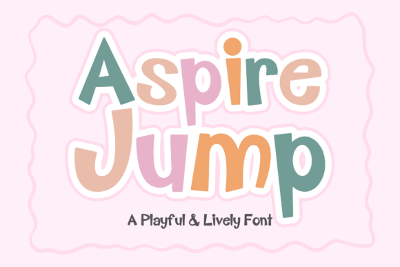 Aspire Jump: A Display Font That Leaps—Not Stumbles