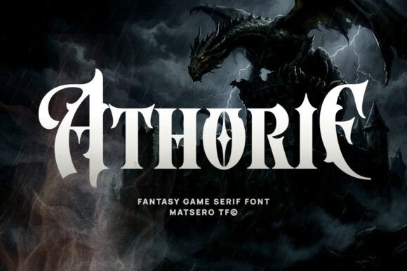 Athorie: A Display Font That Earns Its Space
