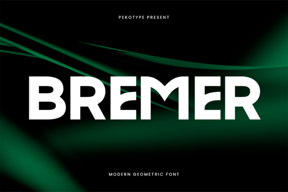 Bremer: A Modern Geometric Font for High-Impact Campaigns