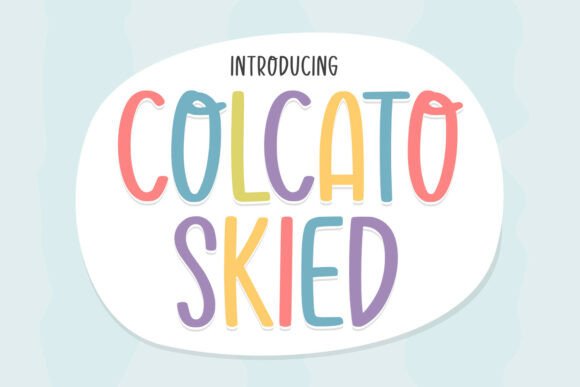 Colcato Skied: A Playful Display Typeface for Human-Centered Web Design