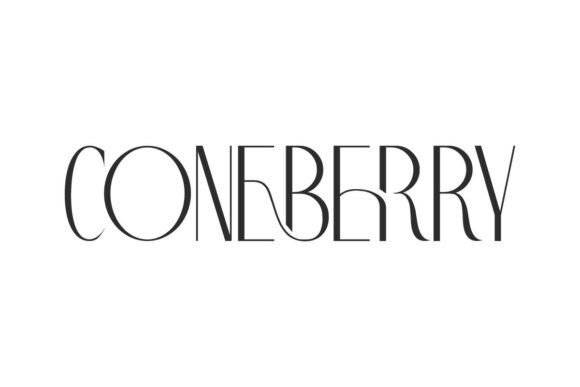 Coneberry: A Chic Display Font for Modern Brand Identity