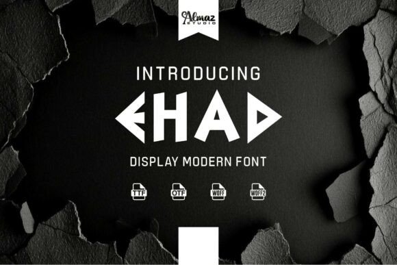 Ehad: A Bold Display Font for Scroll-Stopping Marketing