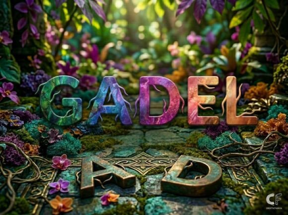 Gadel: A Decorative Display Font That Commands Attention