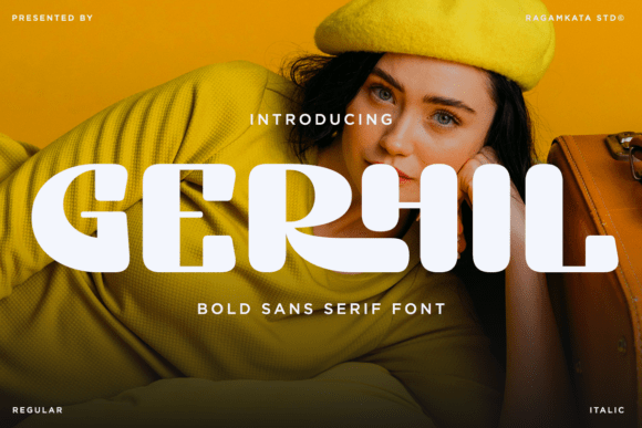 Gerhil: A Bold Sans Serif Display Font for Impactful Web Design