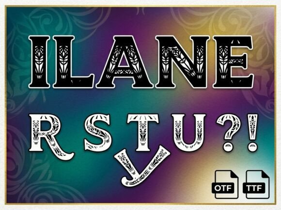 Ilane: A Display Font That Makes Your Brand Instantly Memorable