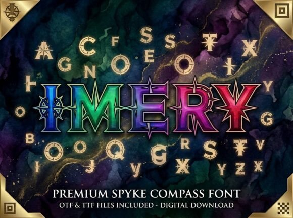 Imery: A Standout Display Font for Digital Branding