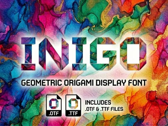 Inigo: A Standout Display Font for Handmade Creators