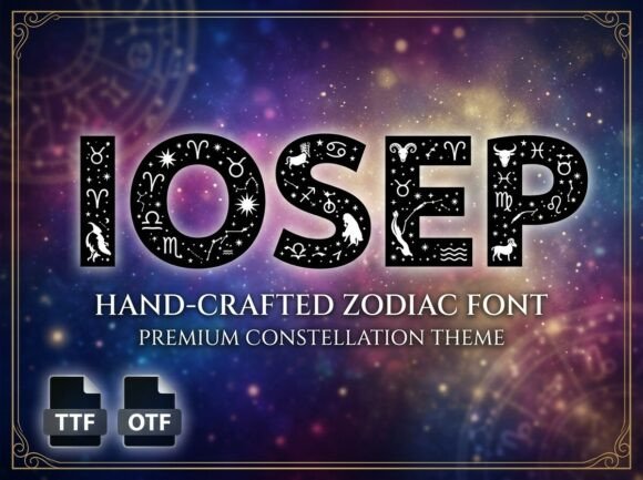 Iosep: A Display Font That Anchors Your Editorial Voice