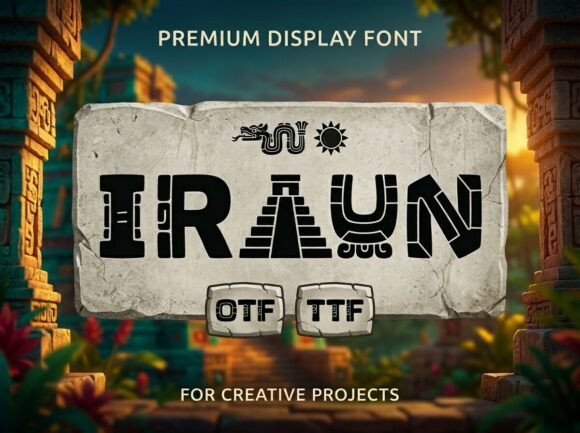 Irayn: A Display Font That Commands Attention—Thoughtfully