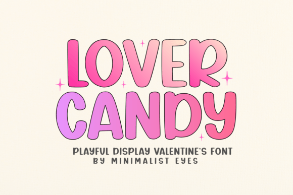Lover Candy: A Valentine’s Display Font That Speaks Before You Scroll