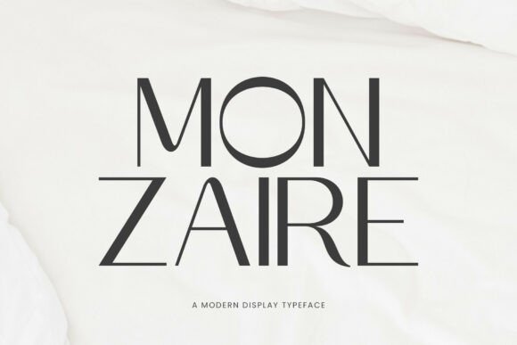 Monzaire: A Modern Display Typeface for Editorial Calm