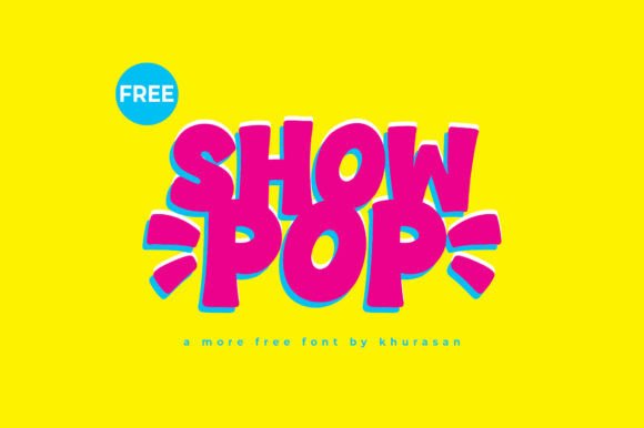 Showpop: A Friendly Display Font for Modern Web Projects