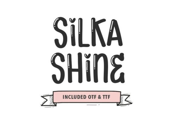 Silka Shine: A Glossy Display Font That Cuts Through the Feed