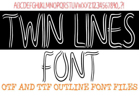 Twin Lines Font: Clean, Modern Display Type for Brand Clarity