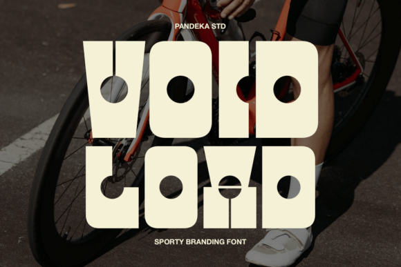 Void Load: A Bold Display Font for Handmade Branding