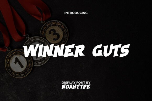 Winner Guts: A Bold Display Typeface That Makes Your Brand Impossible to Ignore
