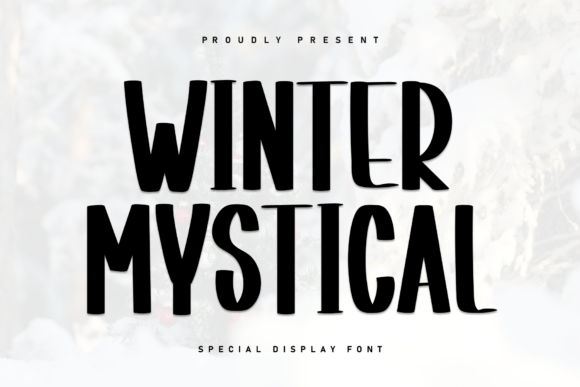 Winter Mystical: A Handwritten Display Font for Warm, Trustworthy Branding